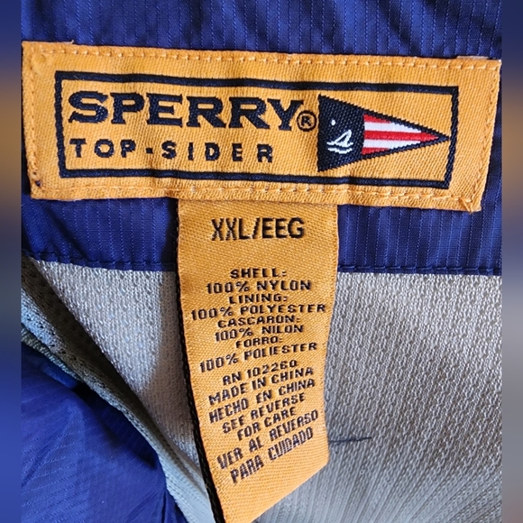Sperry Topsider XXL windbreaker jacket *799.3 - Picture 4 of 4